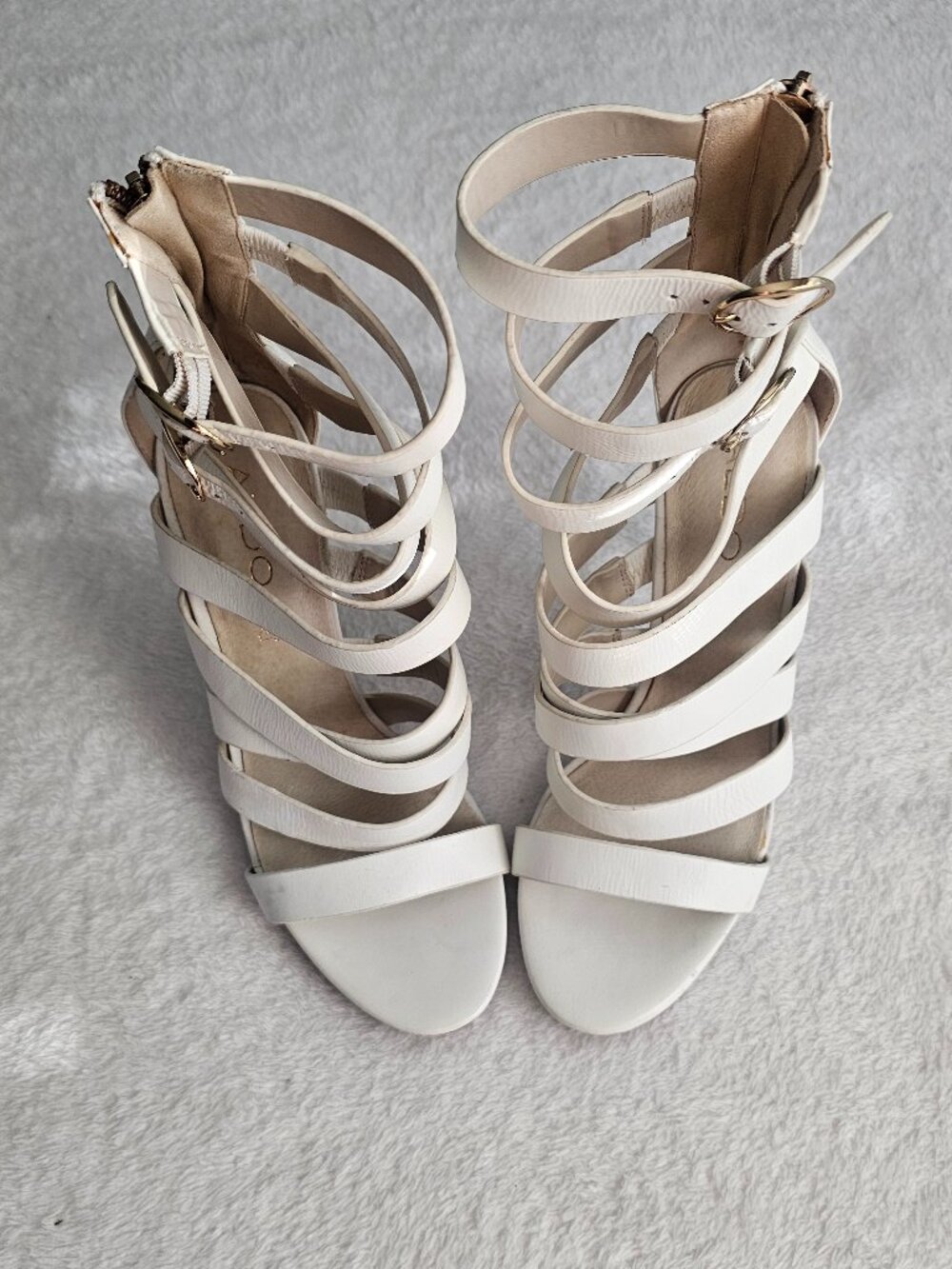 Aldo Leather Stiletto Heels